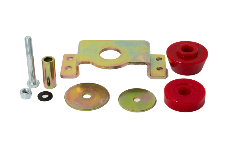Energy Suspension 07-21 Toyota Tundra 5.7L RWD Transmission Mount Adapter Set - Red