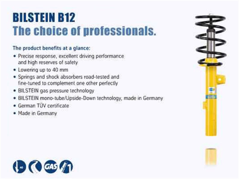 Bilstein B12 2008 BMW Z4 Roadster 3.0si Front and Rear Suspension Kit