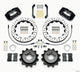 Wilwood Dynapro Radial Rear Kit 12.88in Drilled 2006-2007 Subaru WRX w/Lines