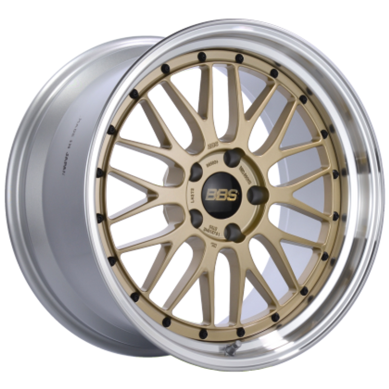 BBS LM 19x12 5x130 ET44 CB 71.6 Diamond Gold Wheel