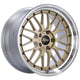 BBS LM 18x8 5x114.3 ET40 Gold Center Diamond Cut Lip Wheel - 82mm PFS/Clip Required