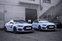 Adro Hyundai Veloster N Carbon Fiber Front Lip V1