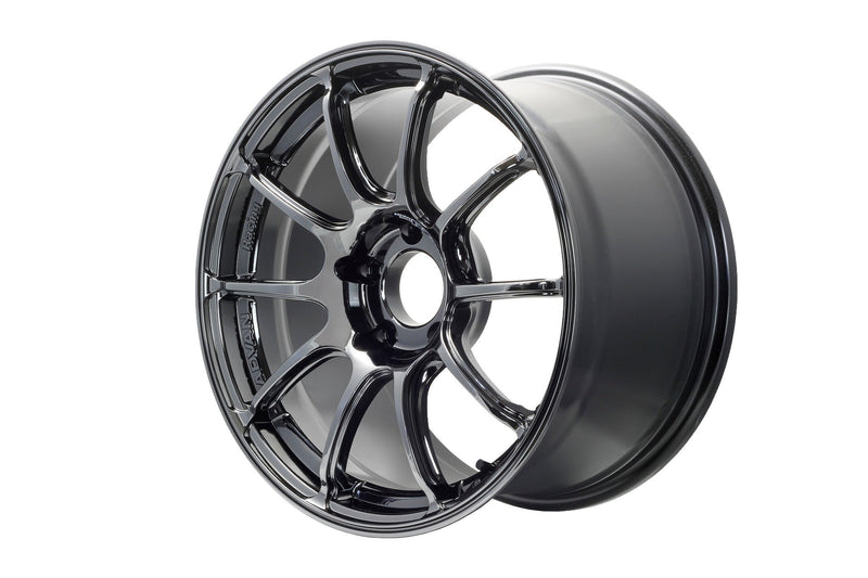 Advan RZII 18x7.5 +48 5x114.3 Racing Gloss Black Wheel