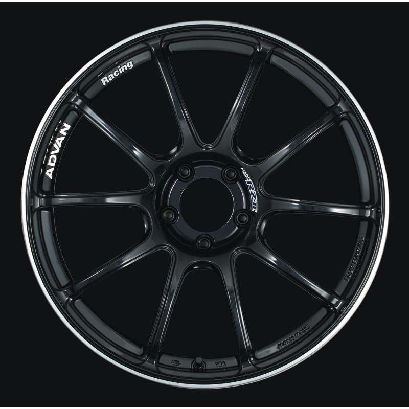 Advan RZII 17x9.0 +63 5x114.3 Racing Gloss Black Wheel