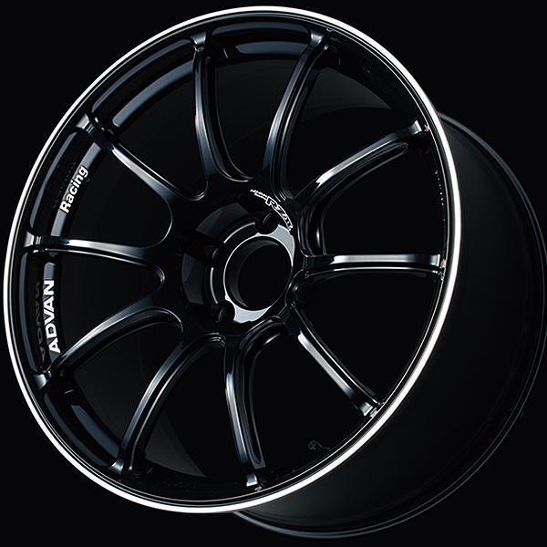 Advan RZII 17x9.0 +52 5x100 Racing Gloss Black Wheel