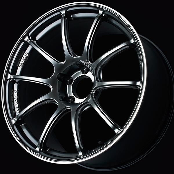 Advan RZII 19x8.0 +47 5x100 Racing Gloss Black Wheel
