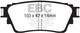 EBC 18-21 Mitsubishi Outlander Ultimax Rear Brake Pads