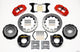 Wilwood Narrow Superlite 4R Rear P-Brk Kit 12.88in Drilled Red Chevy C-10 2.42 Offset 5-lug