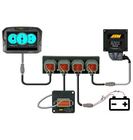 AEM 4 Port AEMnet Can Hub