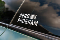 Aero Program Decal
