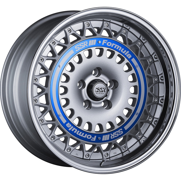SSR Formula Aero Mesh 18X10.5 -26 Offset HP-Disk 5x114.3 White Wheel (S/O - NO CANCEL)
