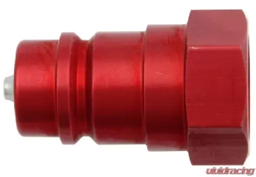 GReddy AN06 STRAIGHT ORB MALE BLACK/GOLD ANODIZED