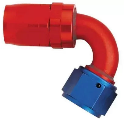 GReddy AN12 120 DEGREE HOSE END SWIVEL BLACK/GOLD ANODIZED