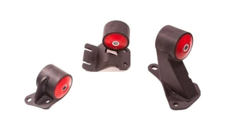 Innovative 90-93 Integra B-Series Black Steel Mounts 75A Bushings (Auto to Manual Hydro)