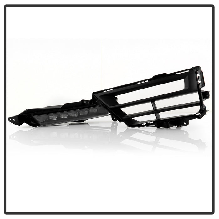 Spyder 20-22 Honda CRV Hybrid OEM Full LED Fog Lights w/Switch - Clear (FL-HCRV20-HY-LED-C)