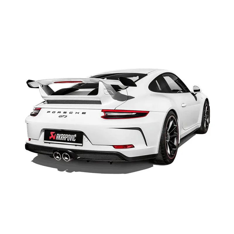 Akrapovic 2018 Porsche 911 GT3 RS (991.2) Slip-On Race Line (Titanium) w/Titanium Tips