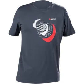 Akrapovic Lifestyle T-shirt Mesh Womens Blue-Grey - Medium