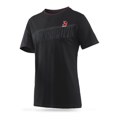 Akrapovic Lifestyle T-shirt Mesh Mens Black - Medium