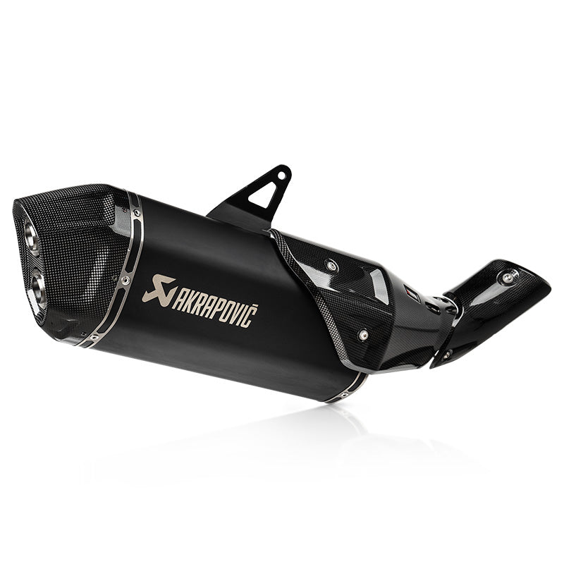 Akrapovic Leather Headphones Case - Black