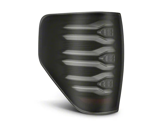 AlphaRex 09-14 Ford F150 LUXX LED Taillights - Black/Red Housing