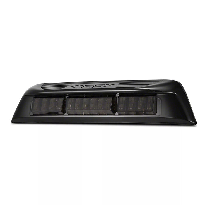 AlphaRex 16-23 Toyota Tacoma LUXX-Series LED 3rd Brake Light Black