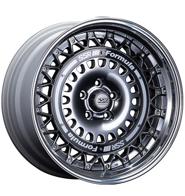 SSR Formula Aero Mesh 18X10.5 -26 Offset HP-Disk 5x114.3 White Wheel (S/O - NO CANCEL)