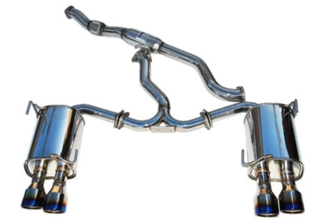 Invidia 11+ STI/WRX Sedan Only 76mm Q300 Stainless Steel Tip Cat-back Exhaust