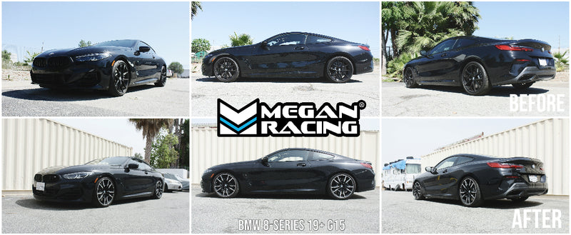 Megan Racing BMW 8-Series 19+ (G15/G16, EXC Vert) Lowering Springs - MR-LS-BG15