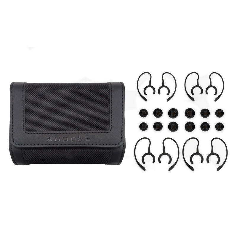Akrapovic Leather Headphones Case - Black