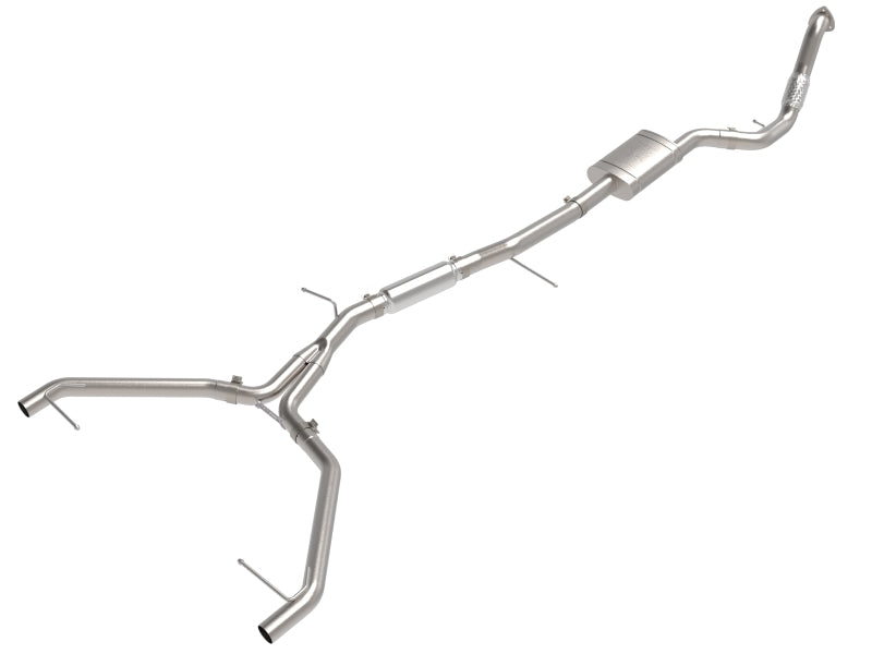 aFe 20-21 Audi A4 L4-2.0L (t) MACH Force-Xp 3in to 2-1/2in Stainless Steel Cat-Back Exhaust System