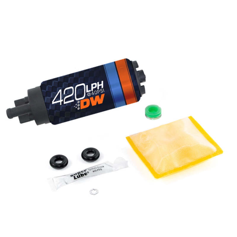 Deatschwerks DW420 Series 420lph In-Tank Fuel Pump w/ Install Kit For Eclipse (Turbo AWD) 95-98