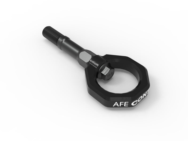 aFe Control Rear Tow Hook (Black)