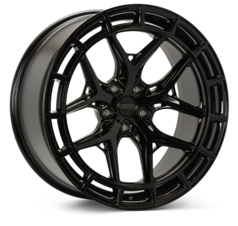 Vossen HFX-1 19x8.5 - 5x114.3 - ET32 - Flat Face - 73.1 - Gloss Black Wheel