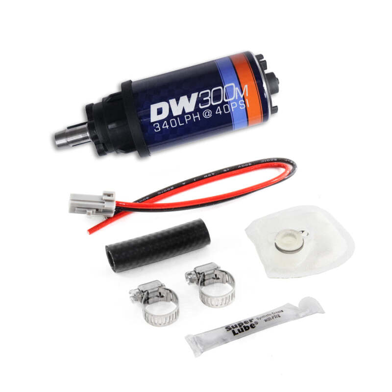 DeatschWerks 340 LPH Ford In-Tank Fuel Pump DW300M Series w/ 05-10 Mustang V6 / V8 Install Kit