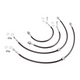 Chase Bays 95-02 Nissan 240SX (S14/S15) Extended Caliper Brake Lines - Front Lines
