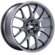 BBS CH-R 20x9 5x112 ET25 Satin Titanium Polished Rim Protector Wheel -82mm PFS/Clip Required