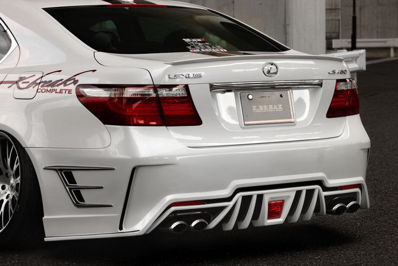 K-Break Hybrid Zero Custom Trunk Spoiler Lexus LS460/600 2007-20012