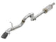 aFe MACH Force-Xp Axle-Back Hi-Tuck Exhaust System w/Black Tip 18-19 Jeep Wrangler (JL) V6 3.6L