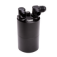 Chase Bays -10AN 90 Deg L-Fitting Inlet -10AN Straight Outlet Oil Catch Can w/Type 2 Bracket