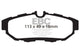 EBC 10-14 Ford Mustang 3.7 Ultimax2 Rear Brake Pads