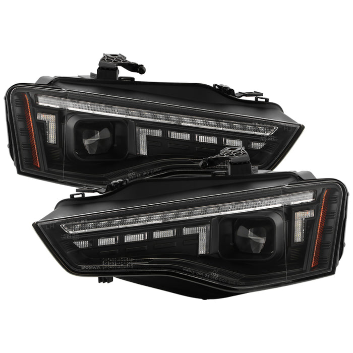 Spyder 13-17 Audi A5 HID Model Only High-Power Headlight - Black (PRO-YD-AA513HIDAP-SEQGR-BK)