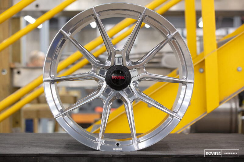Vossen x Novitec NF10 21x10 5x114.3 BP ET32 Brushed Gloss Clear Ferrari 812 Superfast/GTS FR Wheel