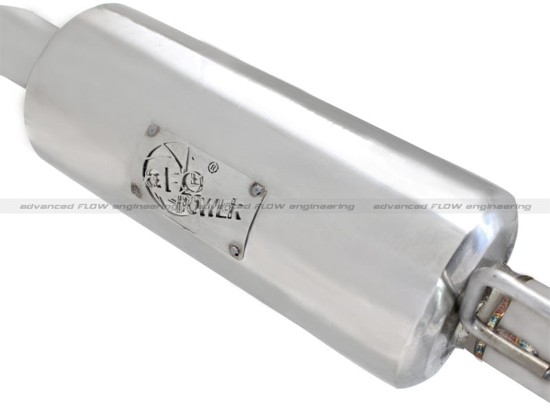 aFe Takeda Exhaust Cat-Back 304 Stainless Steel 11-14 Nissan Juke L4 1.6L (t) Polished Tip