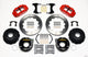 Wilwood Narrow Superlite 4R Rear P-Brk Kit 12.88in Red Big Ford New Style 2.50in Offset