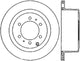 StopTech Slotted Cryo Sport Brake Rotor 93-97 Toyota Land Cruiser Left Rear