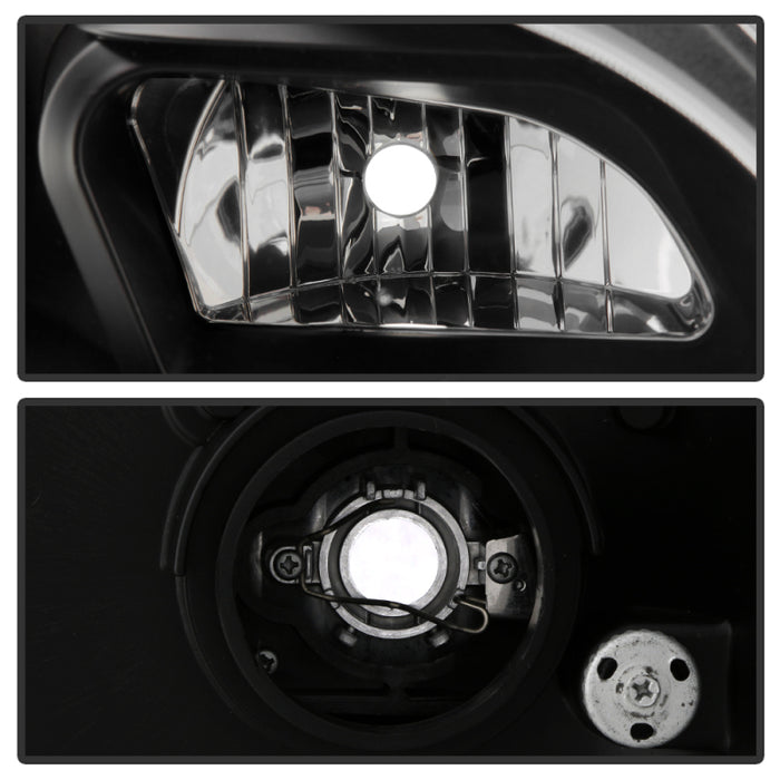 Spyder 13-19 Peterbilt 579 Passenger Side Projector Headlights - Black (PRO-YD-PB57914-SEQ-R-BK)