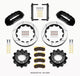 Wilwood TX6R Rear Kit 16.00in Black 1999-2010 GM Trk 2500 HD 4.84 Cntr