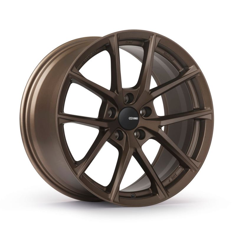 Enkei Helix 19x9.5in / 5x114.3 BP / 40mm Offset / 72.6mm Bore - Matte Bronze Wheel