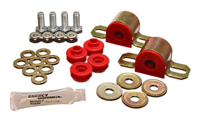 Energy Suspension 91-94-Nissan Sentra/NX1600/2000 Red 15mm Rear Sway Bar Frame Bushings (Sway bar en