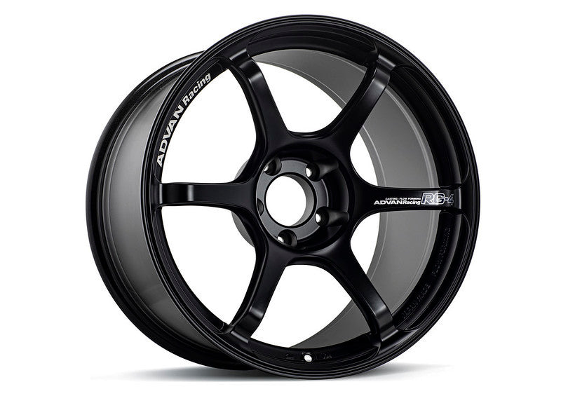 Advan RZII 18x9.5 +35 5x114.3 Racing Gloss Black Wheel